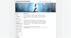 Desktop Screenshot of fonabpolytechnic.com